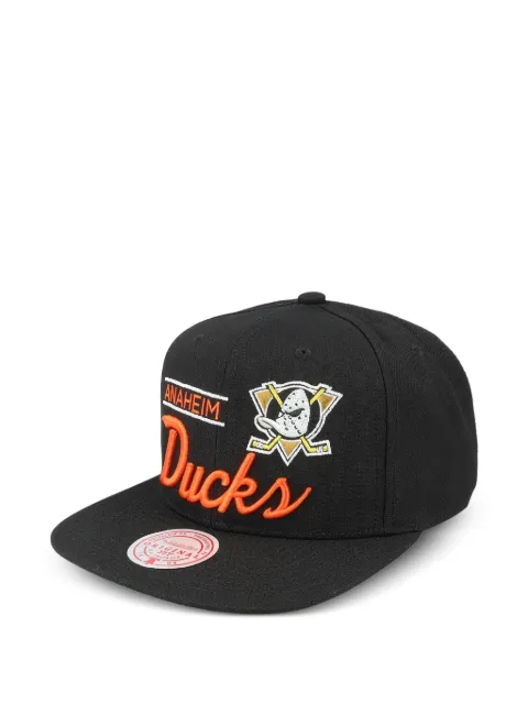 Mitchell & Ness NHL Retro Lock Up embroidered baseball cap Black 6HSSLD21213ADUBLCK