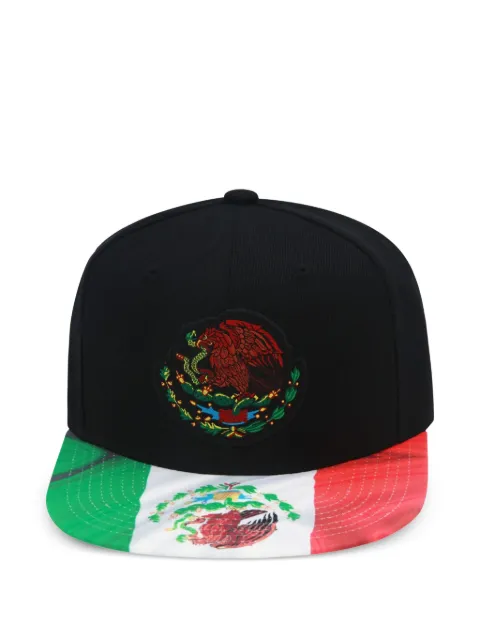 Mitchell & Ness Branded Flag 2-tone snapback cap Black 6HSSTD17412MNNBKGN