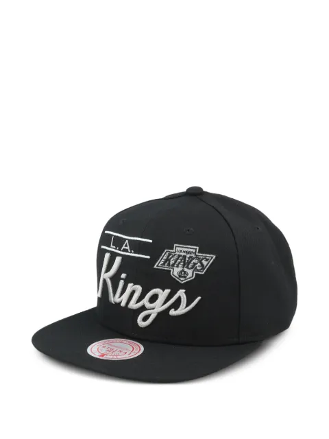 Mitchell & Ness NHL Retro Lock Up embroidered baseball cap Black 6HSSLD21213LAKBLCK