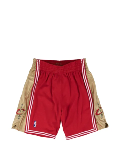 Mitchell & Ness NBA panelled logo shorts Red 369PCVW03CCA