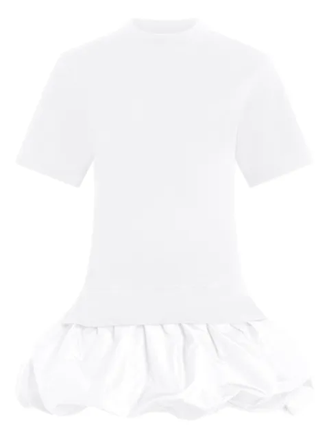 Patou short-sleeves mini dress White JE2269990001W