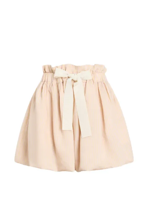 Patou ruffled mini skirt Neutrals SK11602515971
