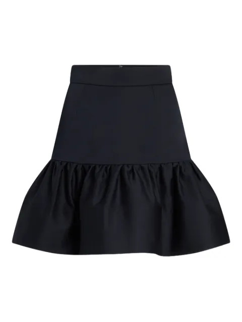Patou ruffled mini skirt Black SK0600074698N