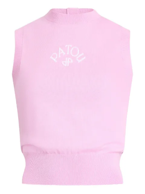 Patou sleeveless top Pink KN3468091463P