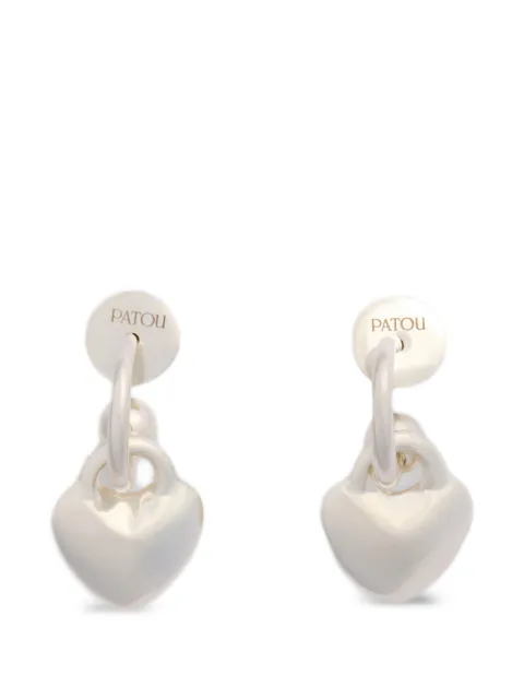 Patou Heart hoop earrings Silver JW1521002901S