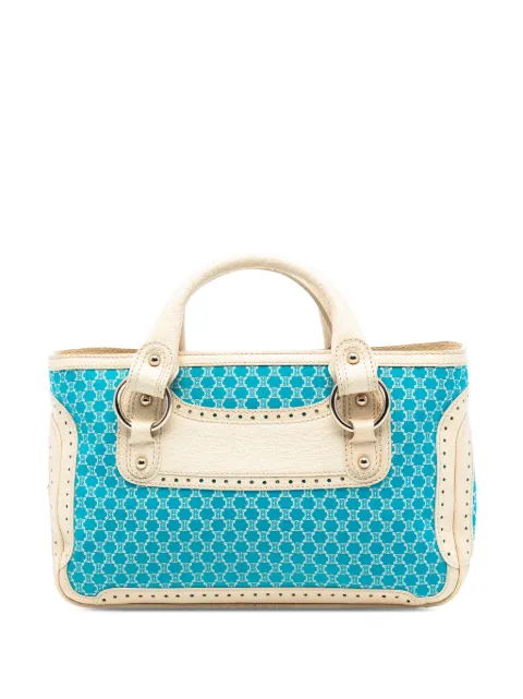 Celine Pre-Owned 2000-2006 Macadam Canvas Boogie handbag Blue RSW0RE02XN3SQ1KH