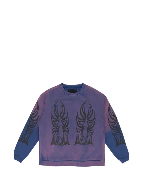 Who Decides War War Winged Logo sweatshirt Purple 1110540021SS24