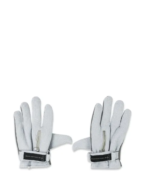 Who Decides War Armor gloves Grey 134001080033AW23