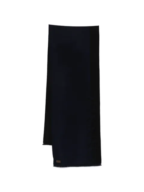 Canali fringed scarf Blue 06TF00323
