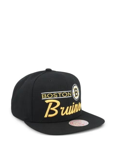 Mitchell & Ness Retro Lock Up snapback cap Black 6HSSLD21213BBNBLCK