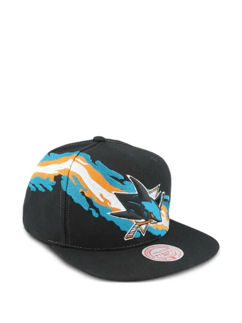 Mitchell & Ness x NHL logo-detail baseball cap Black 6HSSSH22087SJSBLCK