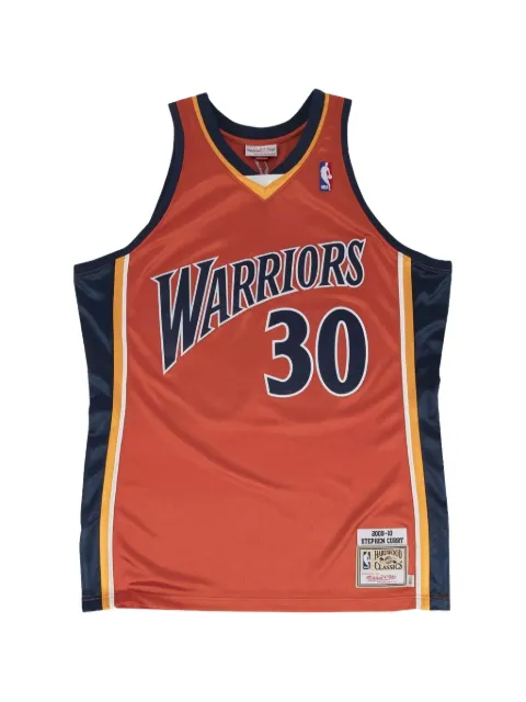 Mitchell & Ness x NBA Stephen Curry Golden State Warriors authentic jersey Orange 72263W309SCURR