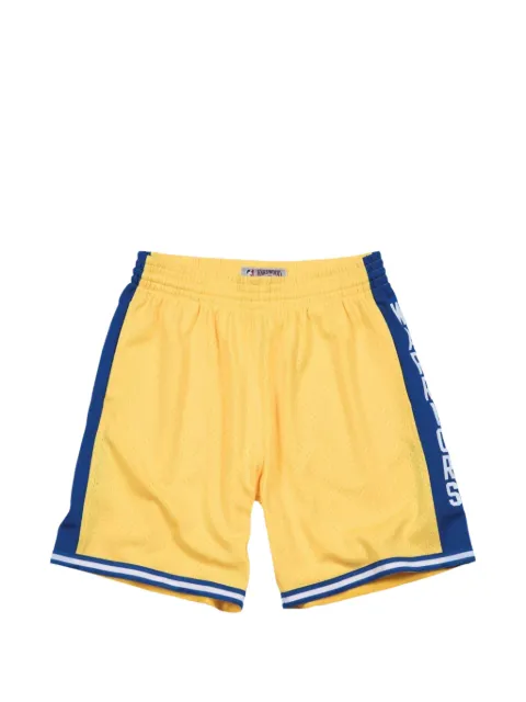 Mitchell & Ness x NBA 1974-75 Golden State Warriors track shorts Yellow 540B3A97GSWQPV