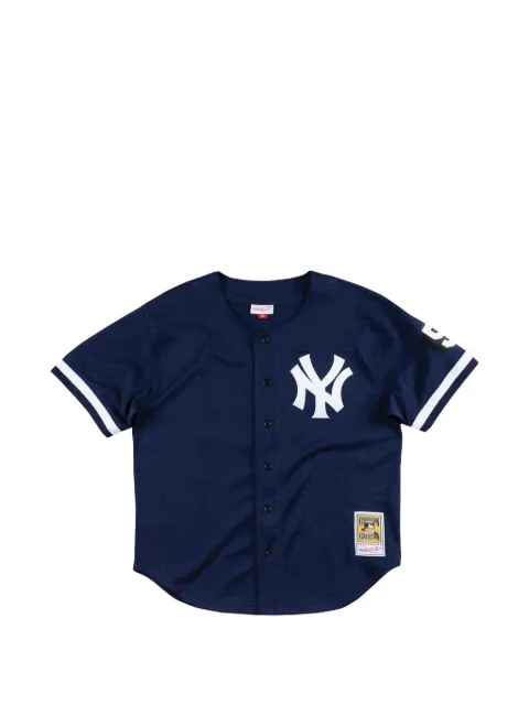 Mitchell & Ness 1999 New York Yankees logo-detail shirt Blue ABBFGS18009NYYNAVY99MRI