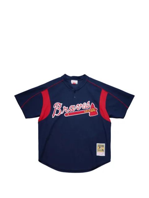 Mitchell & Ness 2003 Atlanta Braves polo shirt Blue ABPJAC20009ABRNAVY03JSM