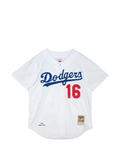 Mitchell & Ness x MLB 1997 Los Angeles Dodgers Hideo Nomo Home Jersey shirt White AJY13362LAD97HNOWHIT