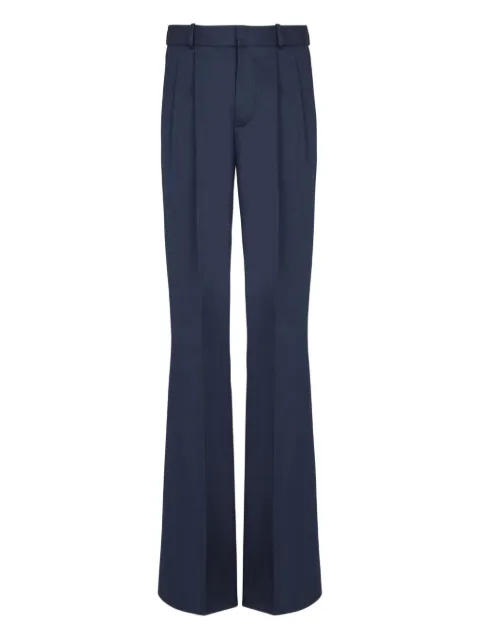 Balmain darted twill trousers Blue GH1PO130CG43