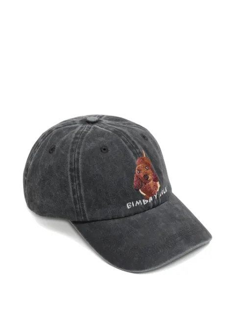 BIMBA Y LOLA embroidered dachshund cap Grey 261BAGO3410000