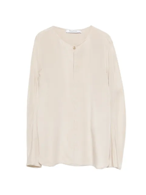Max Mara long-sleeve blouse Neutrals 2611191018600