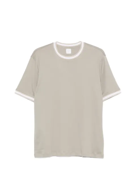 Eleventy ribbed trim T-shirt Green M75TSHM13TES0M291