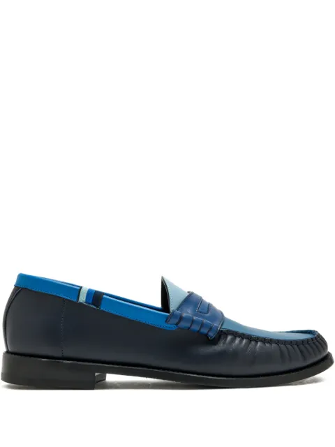 Blu Scarpa penny-strap loafers Blue LATCOLBLU