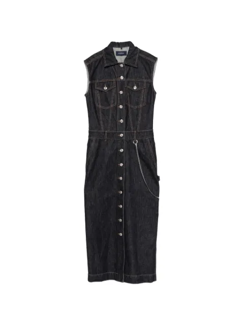 Sportmax button denim dress Blue 2612221015600