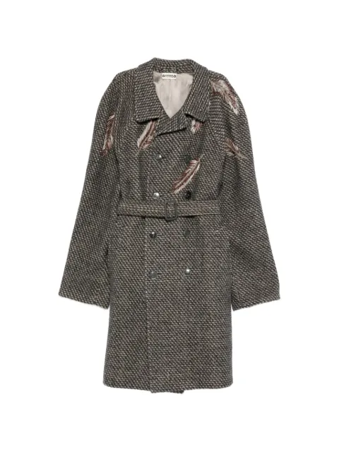 A.N.G.E.L.O. Vintage Upcycling wool coat Grey AU600ADA