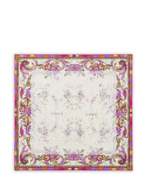 Pierre-Louis Mascia floral-pattern scarf Neutrals CIALDATW090X090M