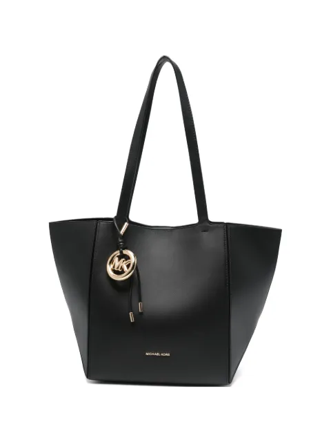 Michael Michael Kors logo-detail leather shoulder bag Black 30R6G9JT6L