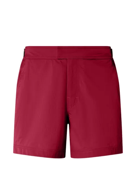 Zegna 232 Road Brand Mark Rio swim shorts Red AHB10A3BHRS00