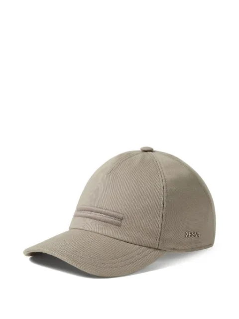 Zegna Oasi cotton baseball cap Neutrals Z3I16HA3B3R