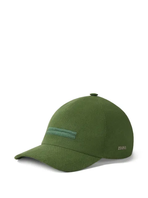 Zegna Oasi Lino baseball cap Green Z3I18HA3B7M