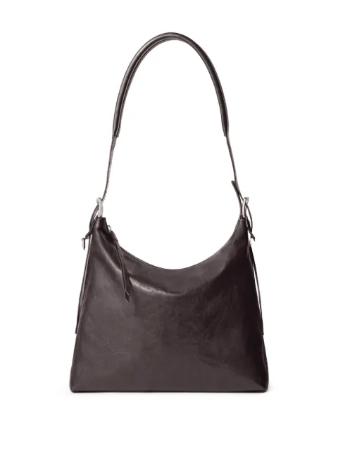 LEMAIRE small belted shoulder bag in leather Brown BG0223LL0108
