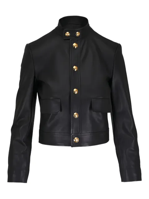 Nili Lotan Hadley leather jacket Black 13424L190BLK