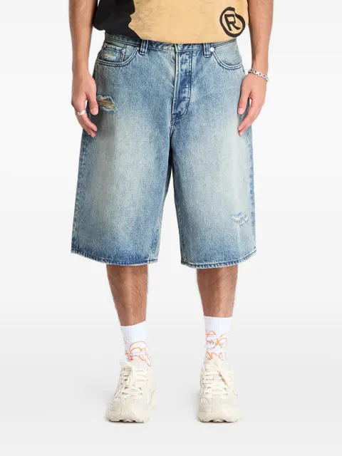 A BATHING APE® STA denim shorts Blue 001DSL801302MLIG