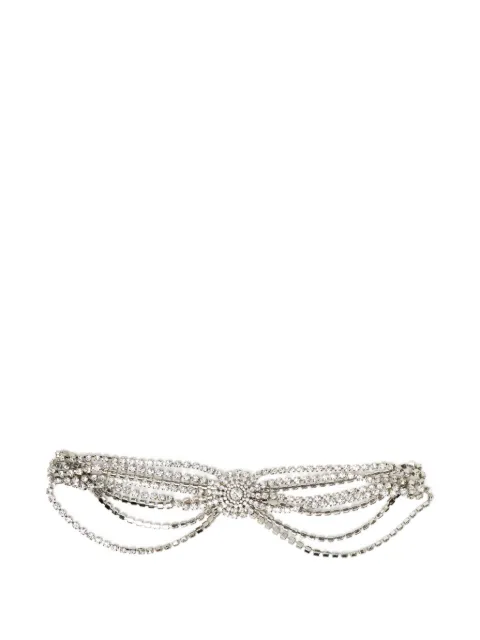 Jennifer Behr Zelina Diadem headpiece Silver 50JB16CRYSTAL