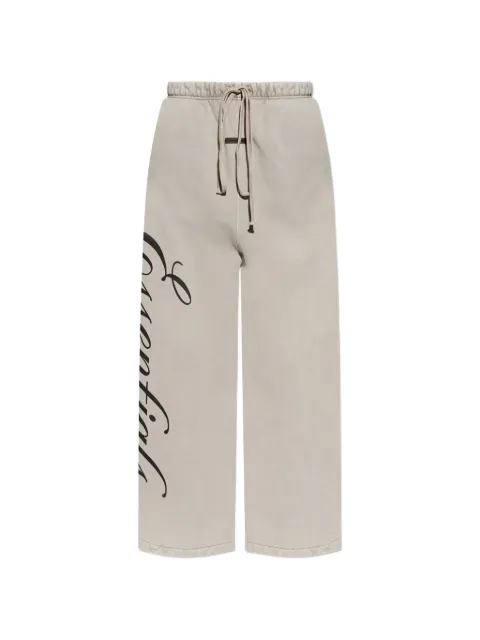 FEAR OF GOD ESSENTIALS logo-print track pants Grey 130HO258381F