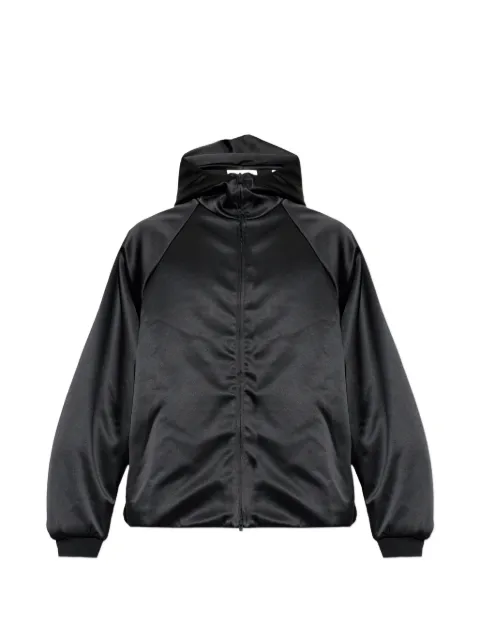 FEAR OF GOD ESSENTIALS hooded zip jacket Black 202HO258101F