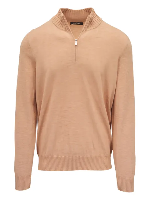 Gran Sasso zip sweater Neutrals 2316161