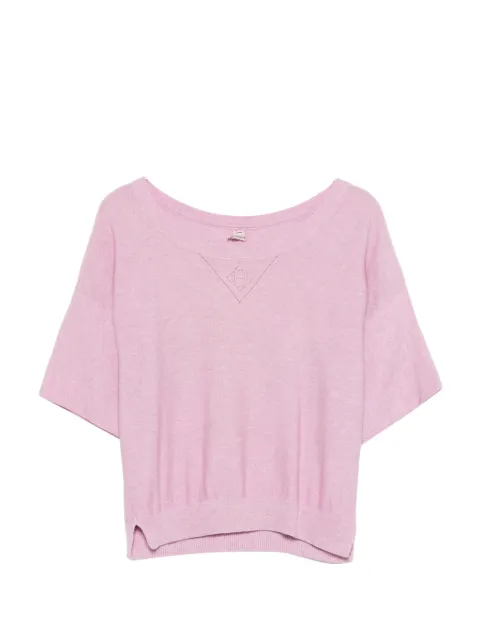 Hermès Pre-Owned 2010s short-sleeve sweater Pink HE540ECU