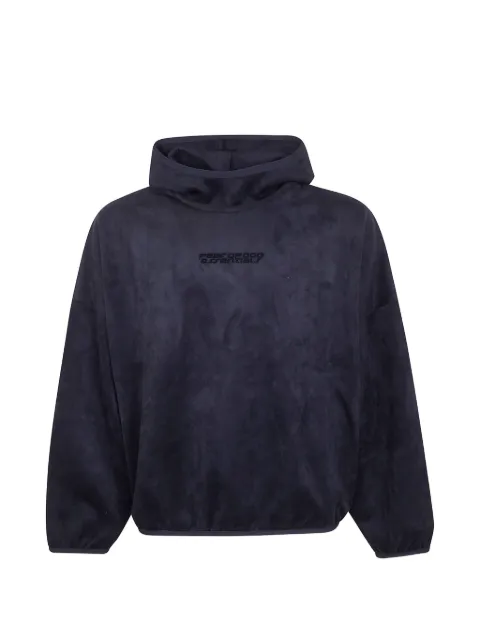 FEAR OF GOD ESSENTIALS logo-embroidered hoodie Black 192HO256941F