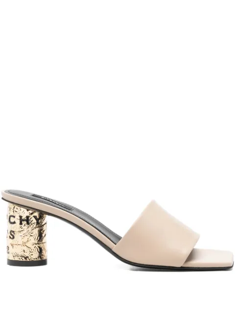 Givenchy Tape square-toe sandals Neutrals BE30AGE1J7
