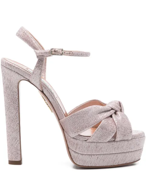 Aquazzura Nina platform sandals Pink NINHIGB0MWILBS