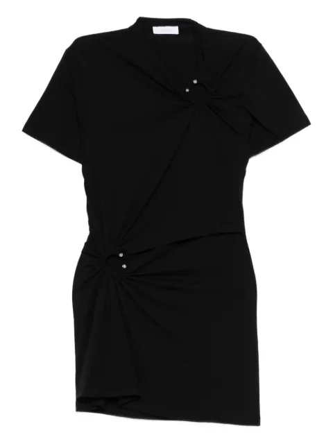 Rabanne ring-detail mini dress Black 26PJRO243CO0555