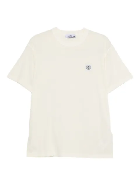 Stone Island logo-patch T-shirt Neutrals L1S152100026S0057