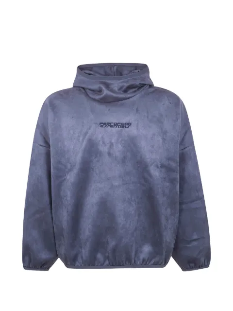 FEAR OF GOD ESSENTIALS logo hoodie Grey 192HO256942F