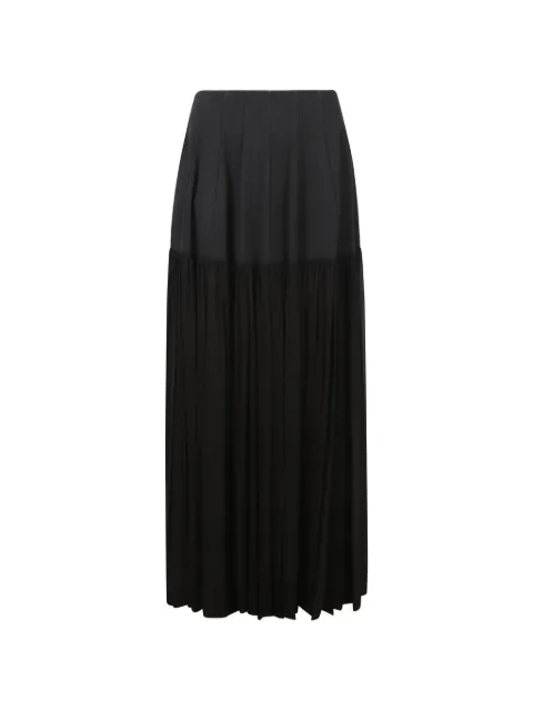SIMKHAI Saryn draped jersey skirt Black 1263080JBLACK