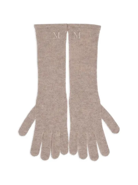 Max Mara embroidered gloves Neutrals 2524566012600