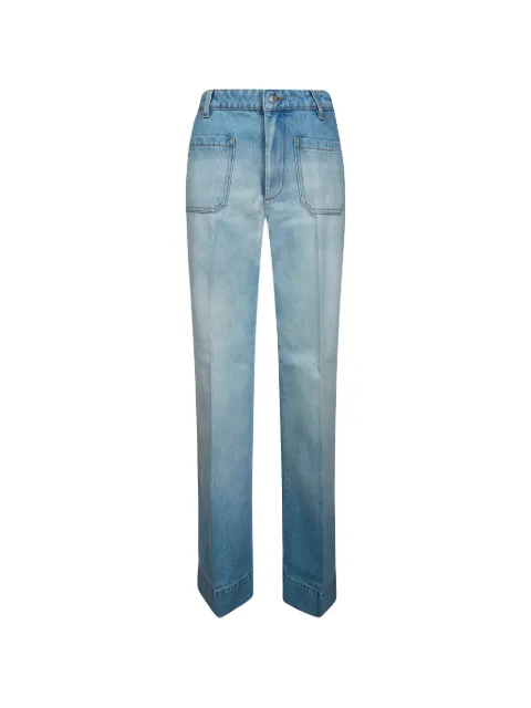 Victoria Beckham pocket jeans Blue 1126DJE007252E