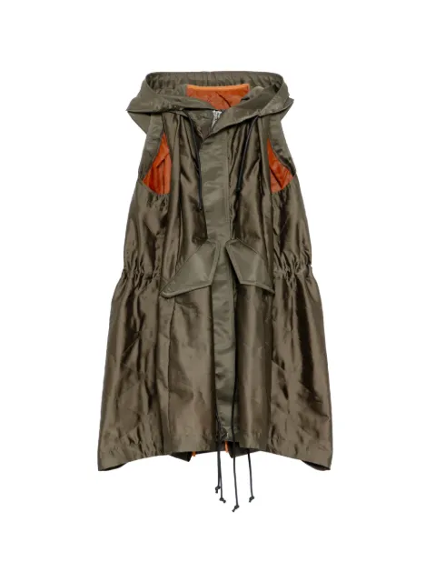 sacai hooded jacket Green 2608306